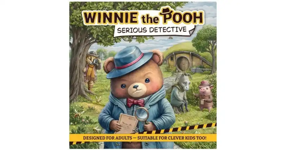 Vedd meg most Winnie the Pooh Serious Detective