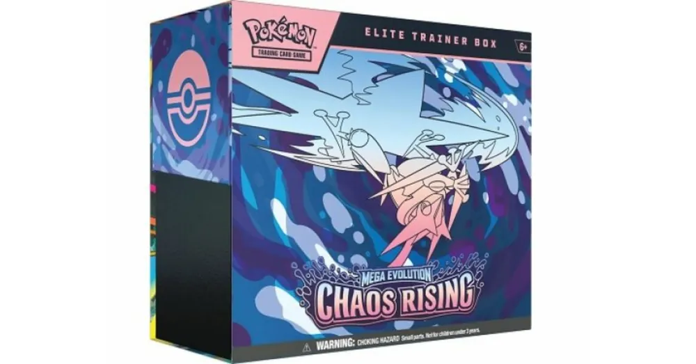 Különleges ajánlat Pokémon TCG Mega Evolution - Chaos Rising Elite Trainer Box (ME04)