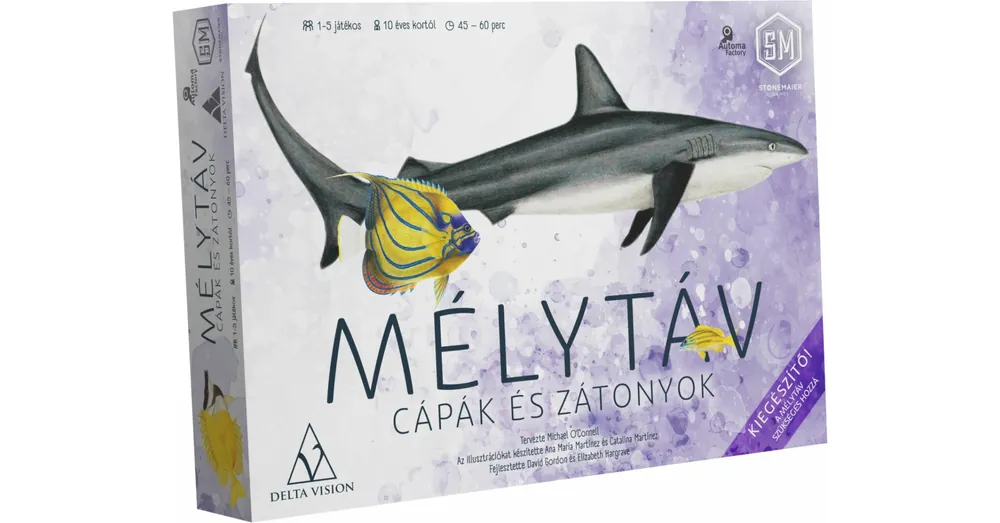 Végkiárusítás Mélytáv - Cápák és zátonyok kiegészítő