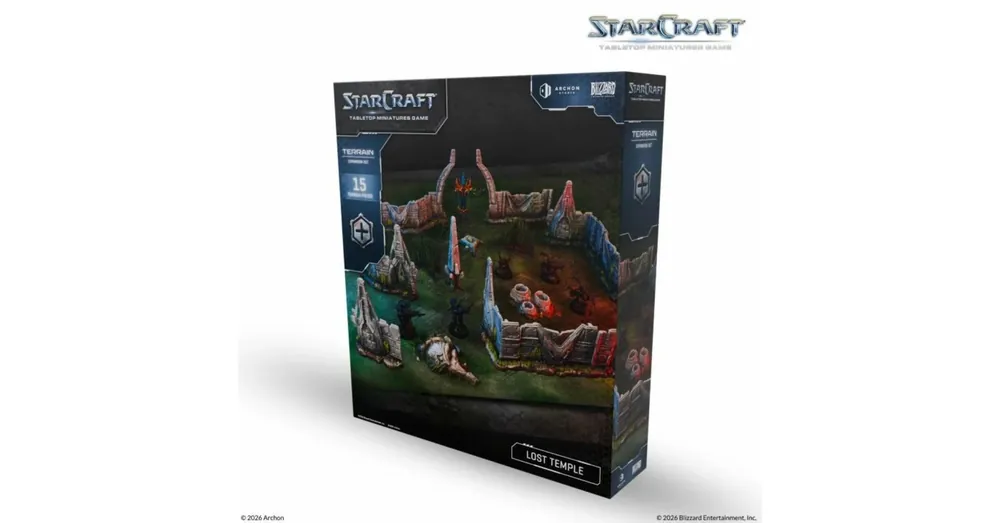 Csak ma Starcraft TMG Lost Temple - Terrain Expansion Set