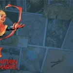Marvel Champions Captain Marvel Game Mat Gyors kiszállítás