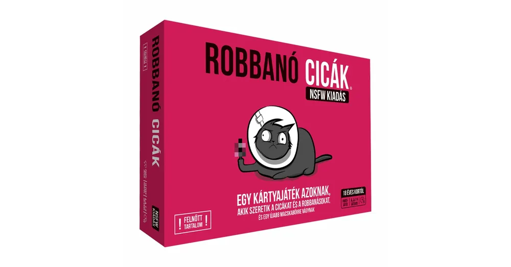 Robbanó cicák NSFW kiadás Legnépszerűbb