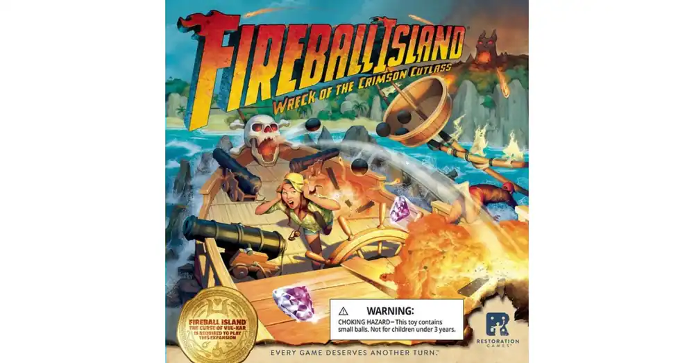 Fireball Island Wreck of the Crimson Cutlass kiegészítő Biztonságos vásárlás