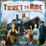 Szuper akció Ticket to Ride Rails and Sails (skandináv kiadás)