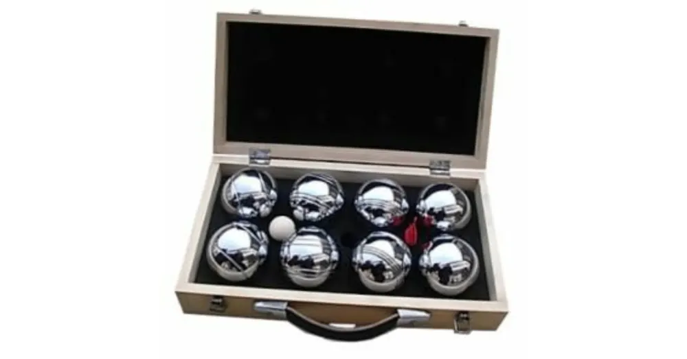 Pétanque fa dobozban, 8 golyó - 251206 Vedd meg online