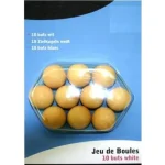 Petanque fa kisgolyó, 10 db - 251144 Akciós ár