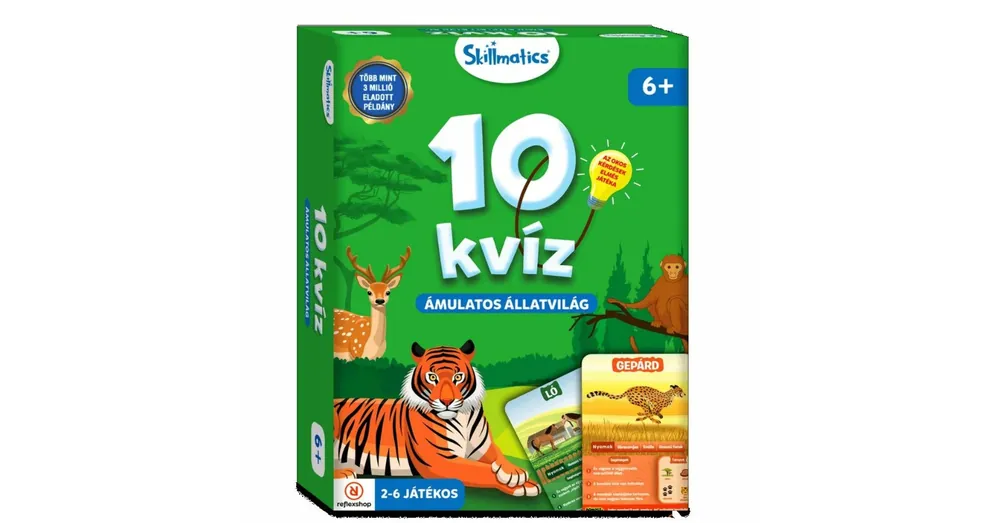 Biztonságos fizetés 10 kvíz Ámulatos állatvilág