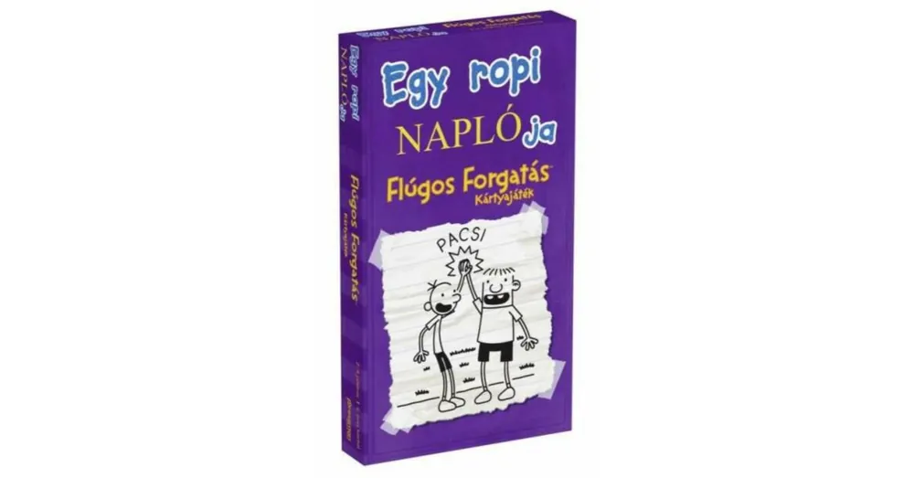 Egy ropi naplója Flúgos forgatás kártyajáték Legjobb ár