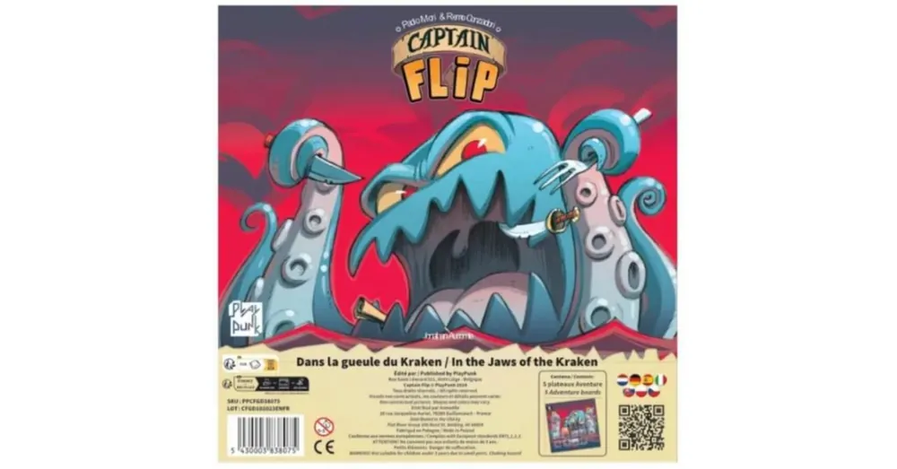 Kihagyhatatlan ajánlat Captain Flip In the Jaws of the Kraken kiegészítő