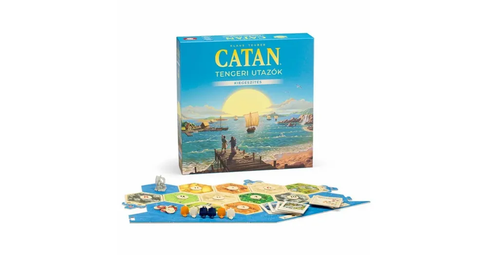 Catan kiegészítő - Tengeri Utazó ÚJ Kiadás Korlátozott ajánlat