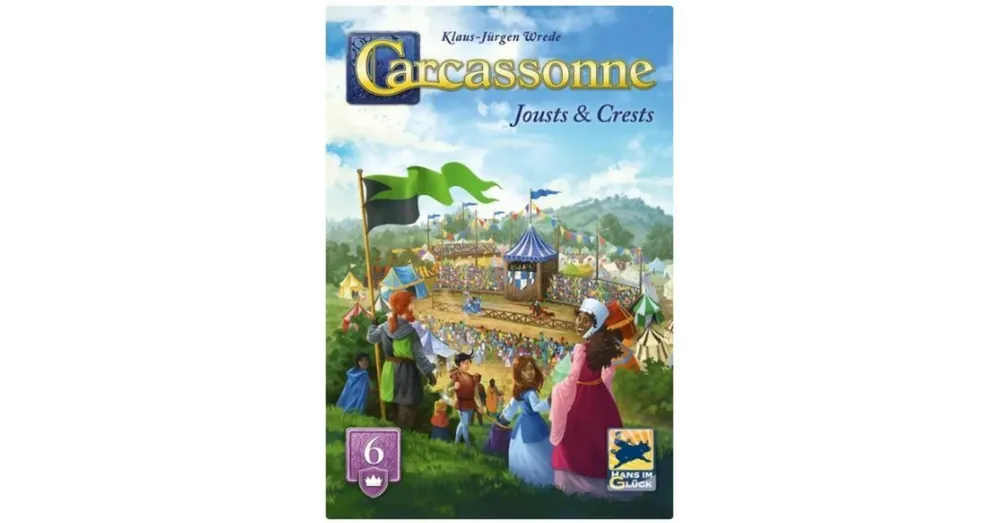 Carcassonne 6 Jousts & Crests (2025-ös kiadás) Szuper akció