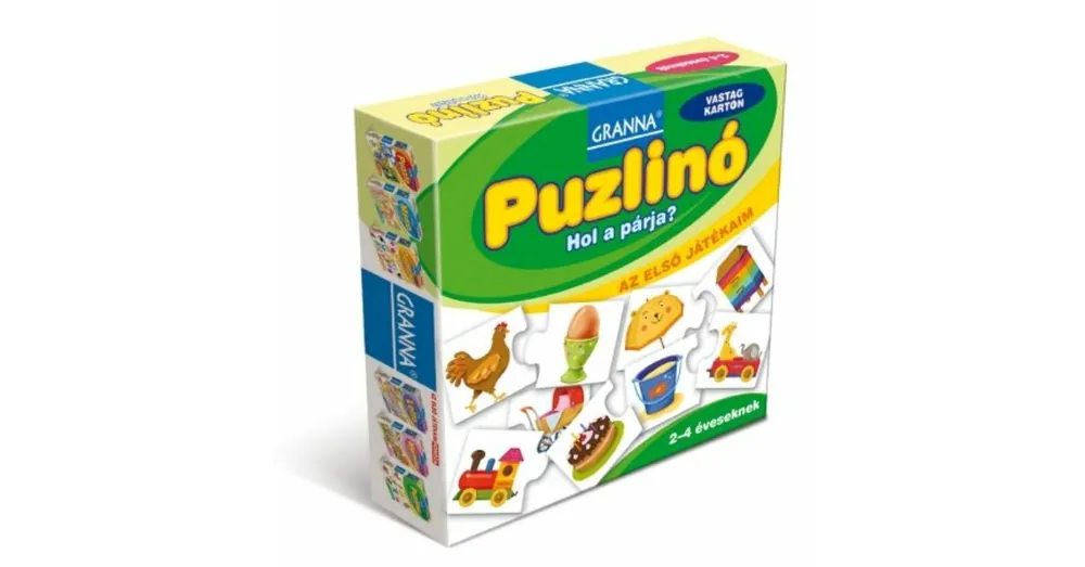 Az első játékaim Puzzlinó – Hol a párja? Szuper akció