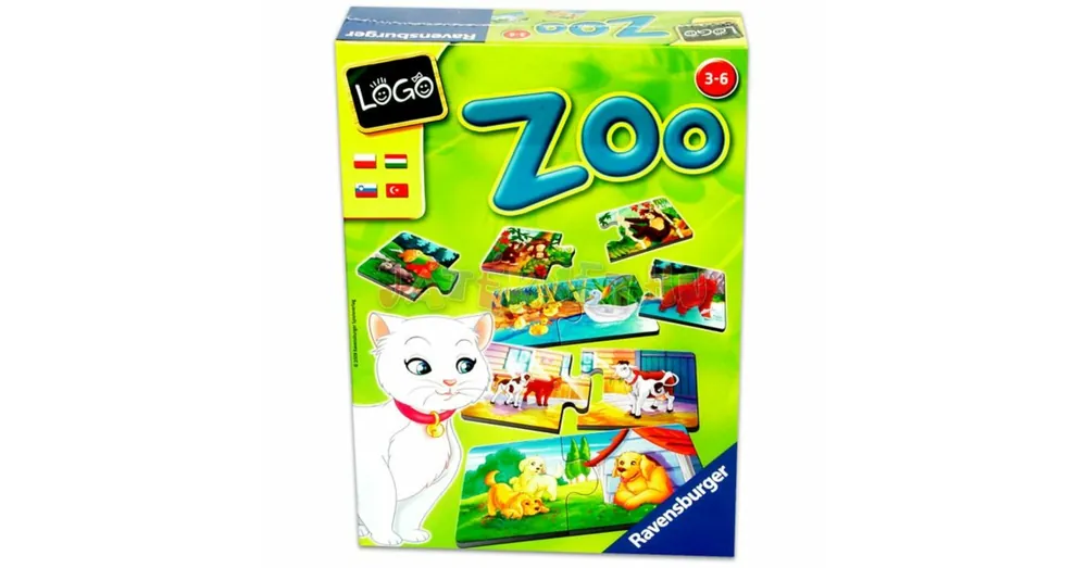 Ravensburger Logo Zoo állatok és kölykeik Utolsó esély