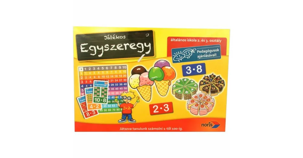 Játékos egyszeregy- Noris Legkelendőbb