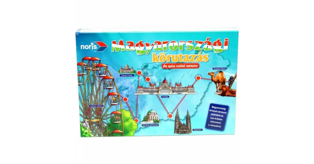 Korlátozott ajánlat Magyarországi körutazás társasjáték - Noris