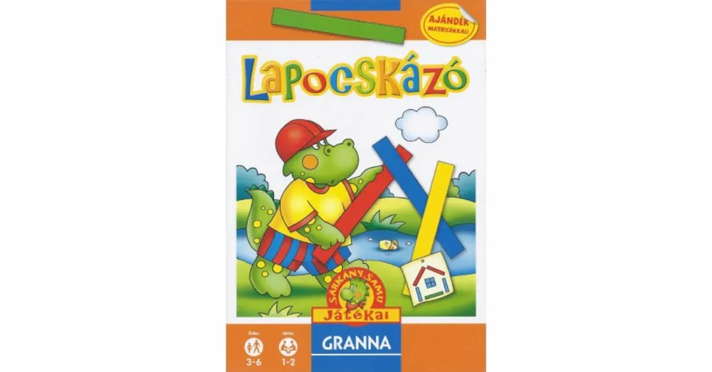 Olcsóbb Sárkány Samu játékai Lapocskázó (Új kiadás)