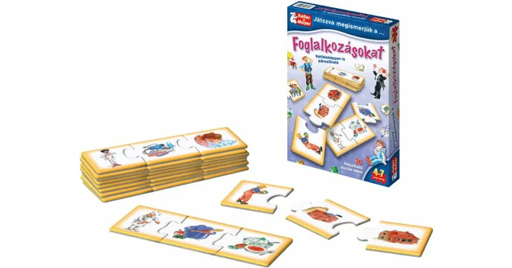 Játszva megismerjük a foglalkozásokat Korlátozott ajánlat