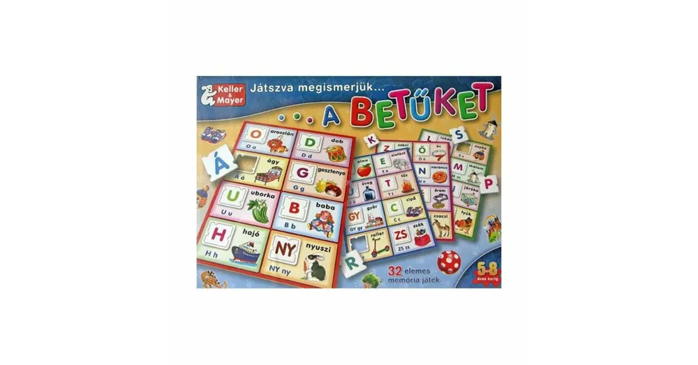 Végkiárusítás Játszva megismerjük - a betűket