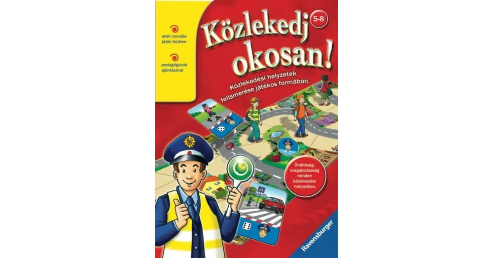 Olcsóbb Ravensburger Közlekedj okosan társasjáték