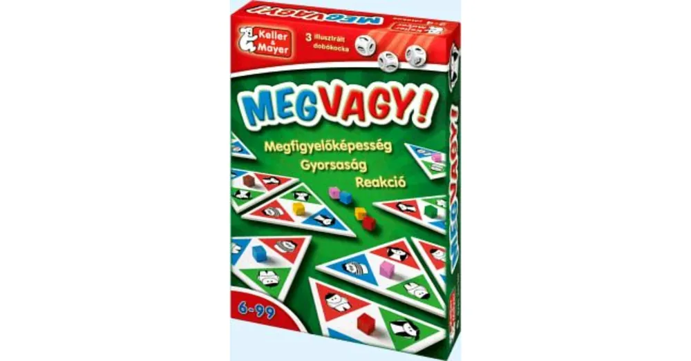 Megvagy! társasjáték Legnépszerűbb