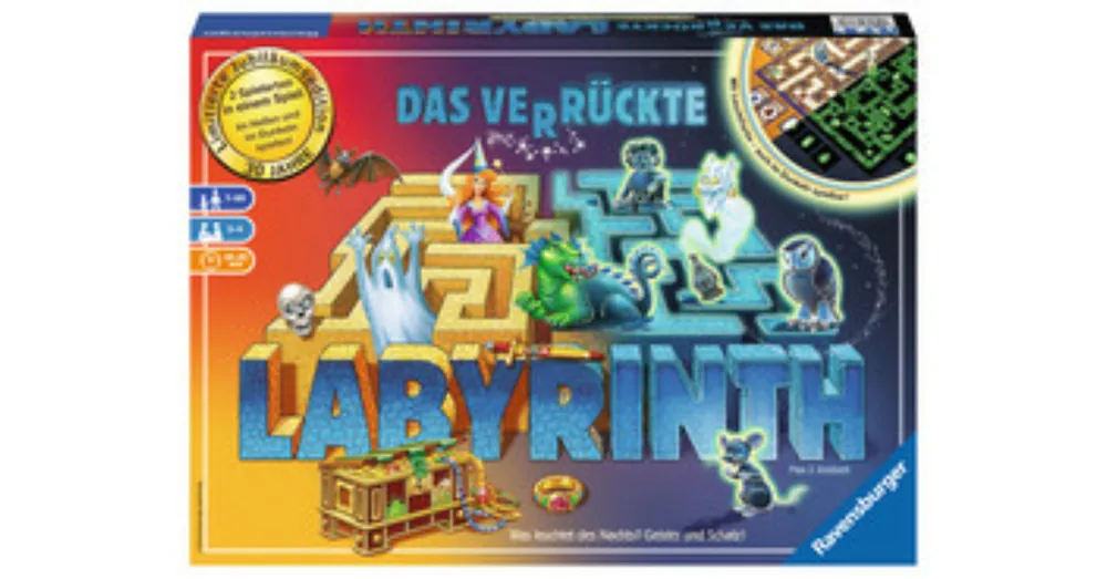 Ravensburger Sötétben világító labirintus Újdonság