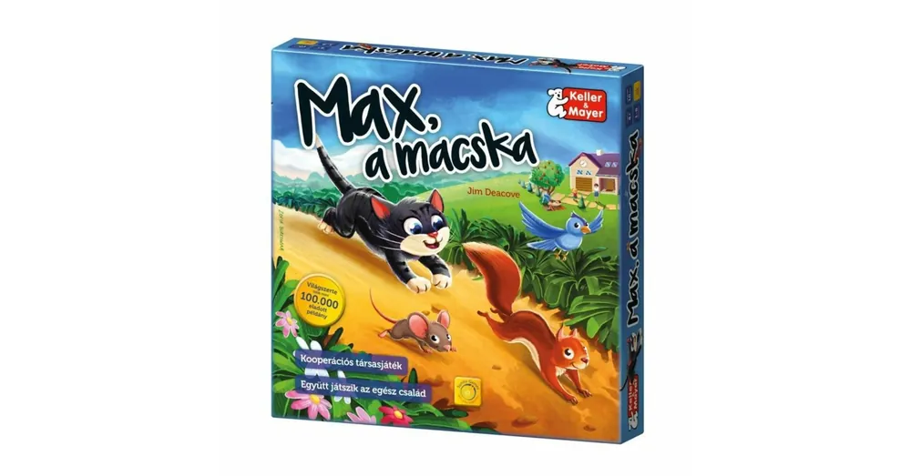 Biztonságos vásárlás Max, a macska