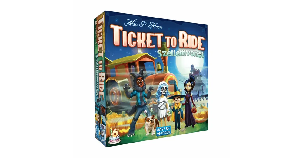 Ticket to Ride - Szellemvonat Expressz kézbesítés