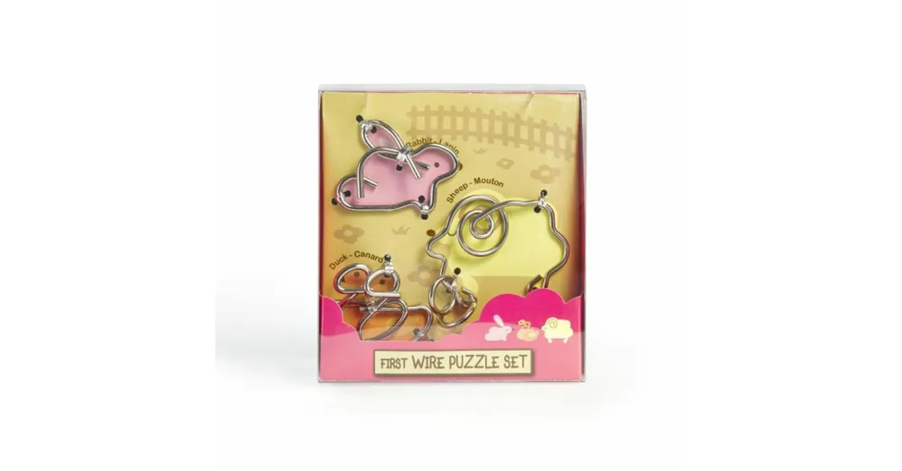 Gyors kiszállítás First Wire Puzzle Szett – Állatok 1.