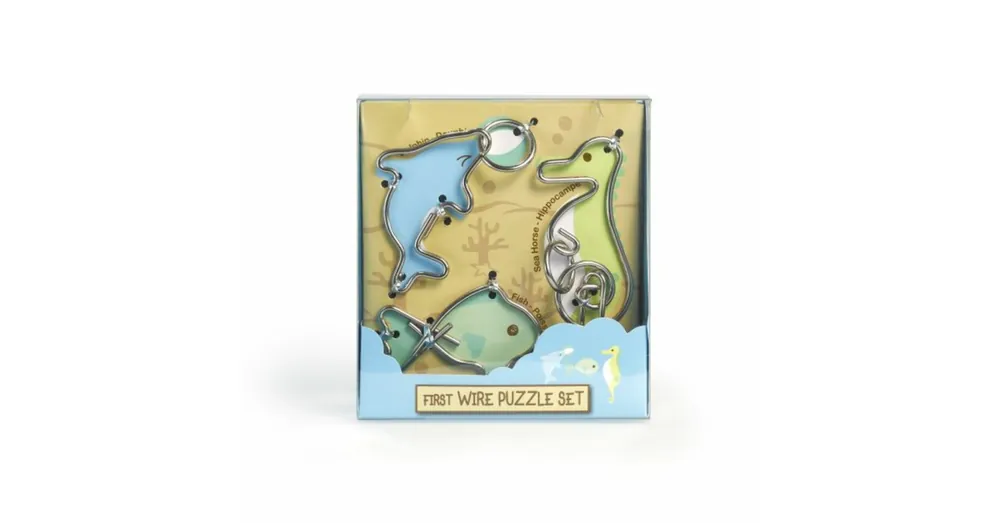 Kihagyhatatlan ajánlat First Wire Puzzle Szett – Vízi állatok