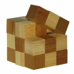3D Bambusz puzzle -Snake cubes **473128 Szezonális akció