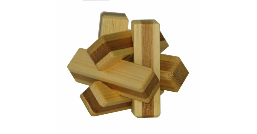 Újdonság 3D Bambusz puzzle - Firewood** 473130