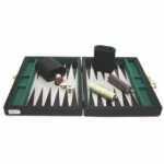 Expressz kézbesítés Backgammon, 23x17 cm fekete műbőr - 604066