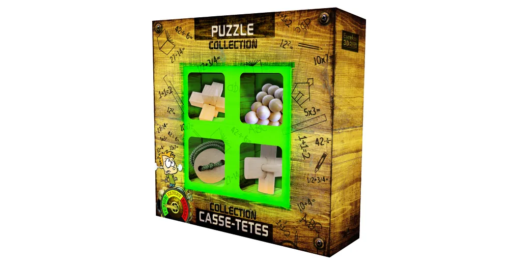 Puzzles collection JUNIOR Wooden Outlet