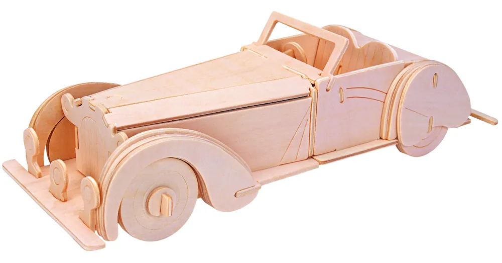 Kedvezményes ár Gepetto‘s Workshop - Nyitott tetejű oldtimer - 3D fapuzzle, 473174