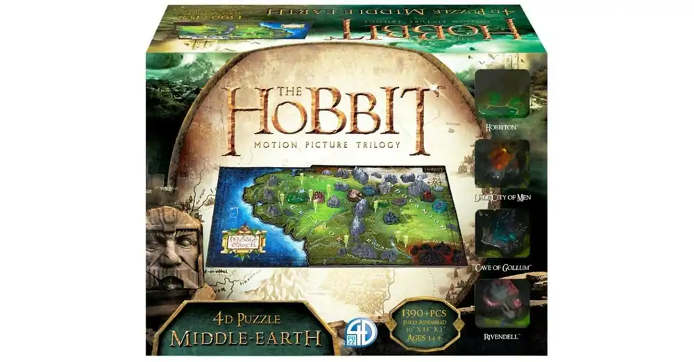 Szezonális akció 4d Cityscape Puzzle Hobbit