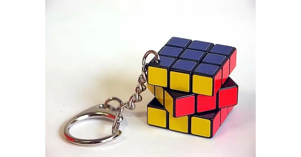 Expressz kézbesítés Rubik kulcstartó
