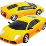 3D Puzzle - Lamborghini Murciélago -sárga Alacsony ár