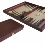 Kihagyhatatlan ajánlat Backgammon, 35x23 cm-es sötétbarna fadobozban - 601119
