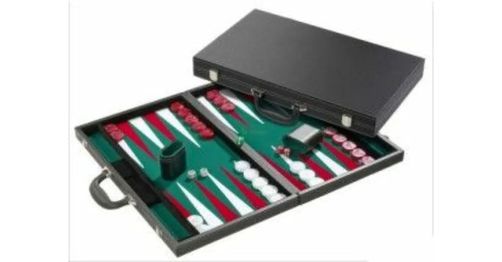 Backgammon-fekete koffer(38cm)-605512 Utolsó esély