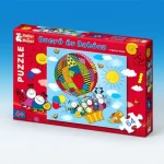 Végkiárusítás Bogyó és Babóca 64 db-os puzzle Léghajó