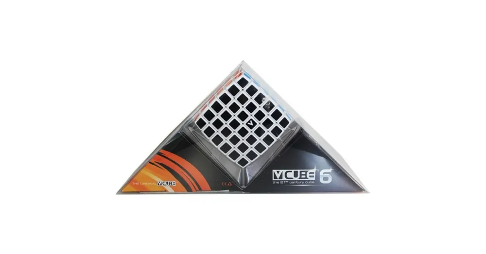 V-CUBE 6x6 versenykocka, fehér, lekerekített Újdonság
