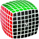 Biztonságos fizetés V-CUBE 7x7 versenykocka, fehér, lekerekített