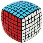 Akciós ár V-CUBE 7x7 versenykocka, fekete, lekerekített