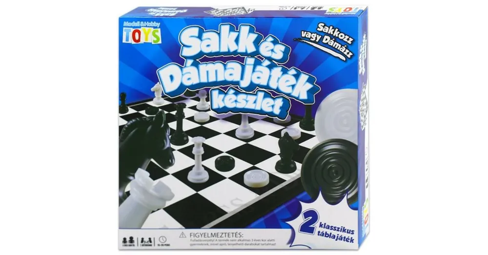 Szezonális akció Sakk és Dámajáték készlet