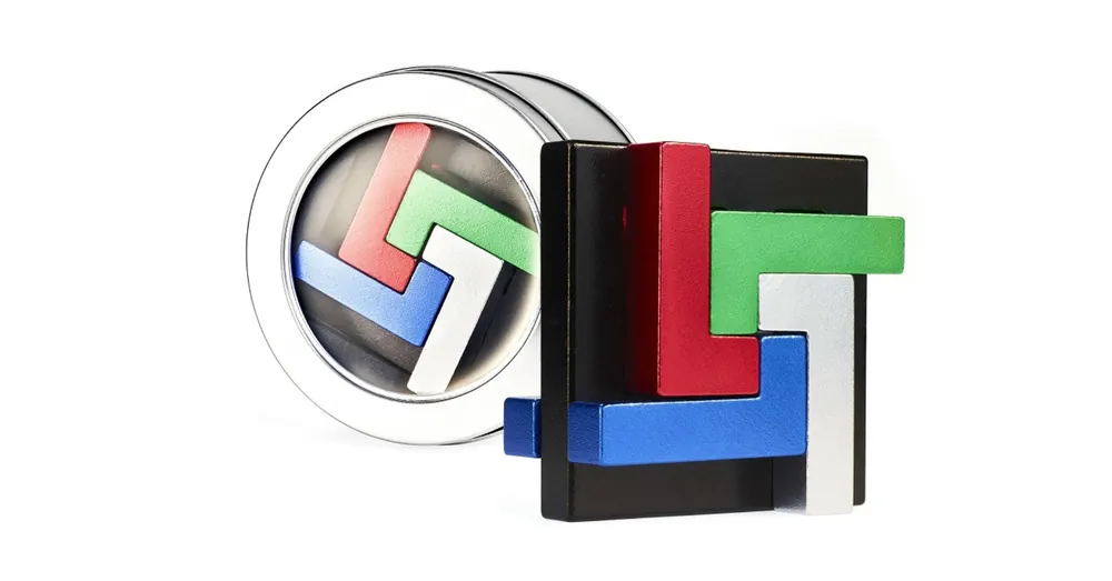 Metal Puzzle in a Can - Quad L Ne maradj le
