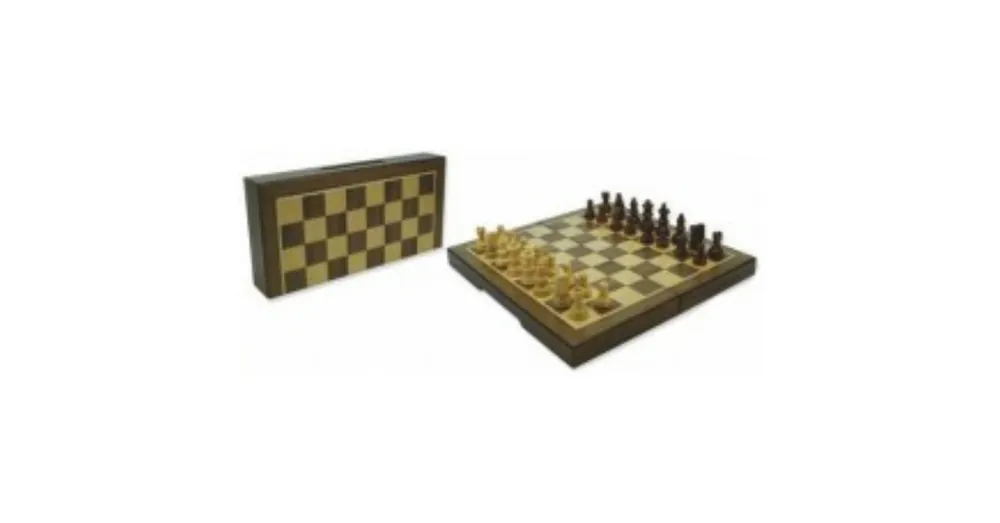 Árcsökkenés Sakk készlet fából, mágneses 23x23cm-es - 670926