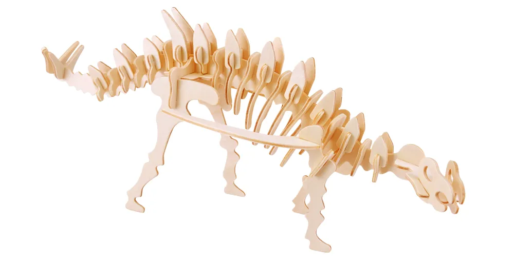 Gepetto‘s Workshop - Gigantspinosaurus - 3D fapuzzle, 473167 Biztonságos fizetés