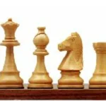Vedd meg online Sakkfigura készlet fából, 93 mm, súlyozott, Staunton 6 - 650535