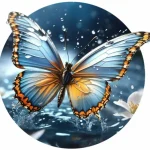 Gyors kiszállítás Fa puzzle – Pillangó (FSC-wood)