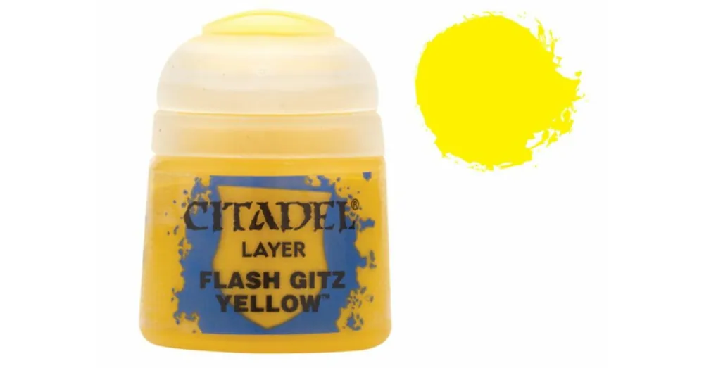 Újdonság Citadel Layer Flash Gitz Yellow